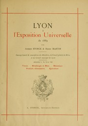 Cover of: Lyon à l'Exposition universelle de 1889