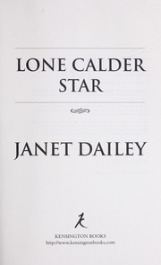 Cover of: Lone Calder star