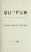 Cover of: Quofum