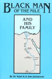 Cover of: Black man of the Nile and his family by Yosef Ben-Jochannan
