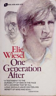 Cover of: One generation after by Elie Wiesel