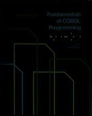 Cover of: Fundamentals of COBOL programming.