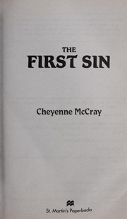 Cover of: The first sin