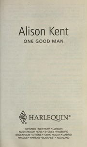 Cover of: One good man