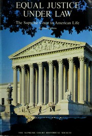 Cover of: Equal justice under law by Mary Ann Harrell