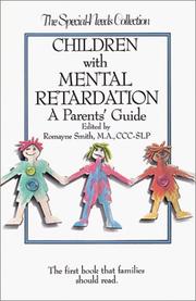 Cover of: Children With Mental Retardation | Romayne Smith