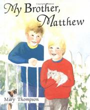 Cover of: My brother, Matthew
