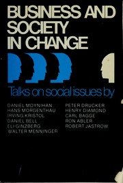 Cover of: Business and society in change