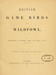 Cover of: British gamebirds and wildfowl.