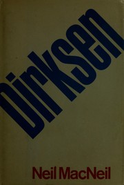 Cover of: Dirksen: portrait of a public man.