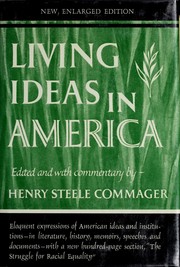Cover of: Living ideas in America. by Henry Steele Commager