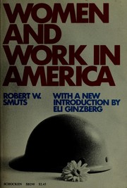 Cover of: Women and work in America. by Robert W. Smuts