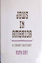 Cover of: Jews in America by Ruth Gay