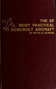 Cover of: The 25 most practical homebuilt aircraft