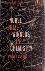 Cover of: Nobel prize winners in chemistry, 1901-1961