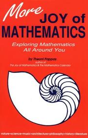Cover of: More joy of mathematics: exploring mathematics all around you