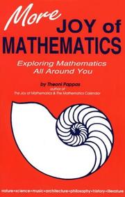 Cover of: More joy of mathematics by Sherman K. Stein