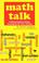 Cover of: Math Talk