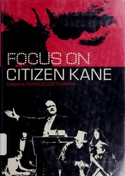 Cover of: Focus on Citizen Kane. by Ronald Gottesman
