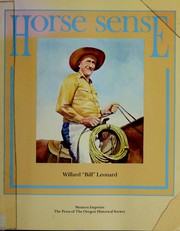 Cover of: Horse sense by Willard Leonard
