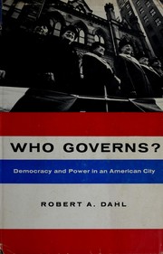 Cover of: Who governs?: democracy and power in an American city