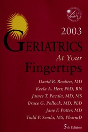 Cover of: Geriatrics at your fingertips