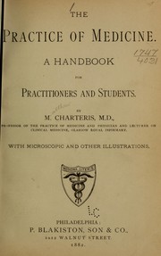 Cover of: The practice of medicine by Matthew Charteris, Matthew Charteris