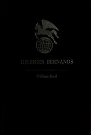 Cover of: Georges Bernanos by Bush, William