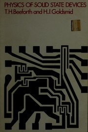 Cover of: Physics of solid state devices