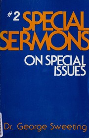 Cover of: Special sermons on special issues