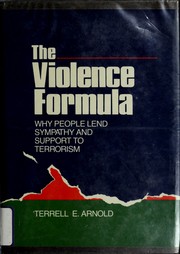 Cover of: The violence formula by Terrell E. Arnold