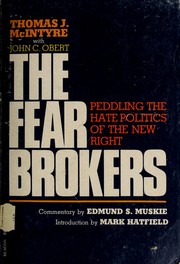 The fear brokers by Thomas J. McIntyre