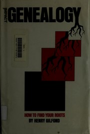 Cover of: Genealogy by Henry Gilfond