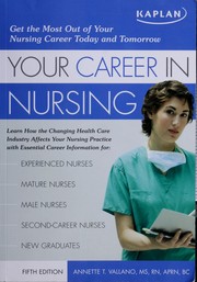 Cover of: Your career in nursing by Annette Vallano