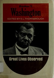 Cover of: Booker T. Washington.