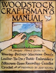 Cover of: Woodstock craftsman's manual. by Jean Young