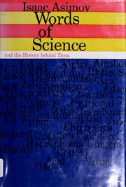 Cover of: Words of science, and the history behind them.