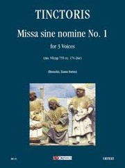 Cover of: Missa sine nomine N° 1, for 3 voice (ms. VEcap 755 cc. 17v-26r), a cura di Giorgio Bussolin e Stefano Zanus Fortes by 