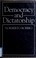 Cover of: Democracy and dictatorship