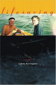 Cover of: Lifesaving by Judith Barrington