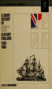 Cover of: A short history of sixteenth-century England.