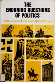 Cover of: The enduring questions of politics.