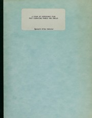 Cover of: A study of supersonic flow past vibrating panels and shells by Kenneth Allen Webster