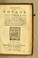 Cover of: Discours du voyage fait par le Capitaine Iaques Cartier aux terres-neufues de Canadas, Norembergue, Hochelage, Labrador, & pays adiacens, dite nouuelle France