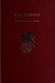 Cover of: Paul Scarron by Frederick Alfred De Armas