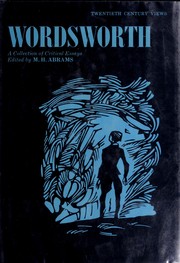 Cover of: Wordsworth by edited by M.H. Abrams.