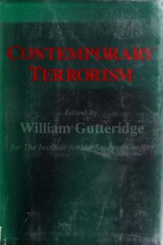 Cover of: The New terrorism by edited by William Gutteridge for the Institute for the Study of Conflict.