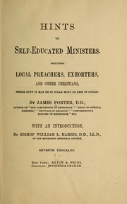 Cover of: Hints to self-educated ministers
