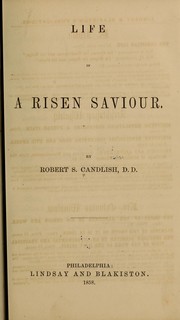 Cover of: Life in a risen Savior