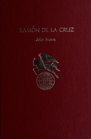 Cover of: Ramón de la Cruz